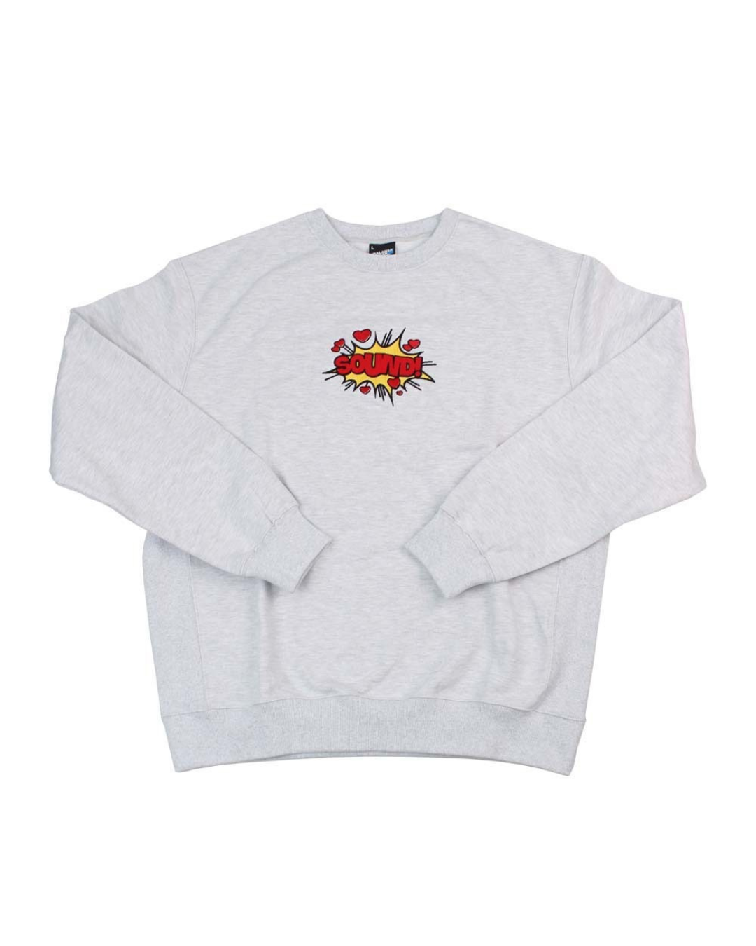 【SOUND SHOP BALANSA】RED COMIC SOUND SWEATSHIRT - A.GRAY