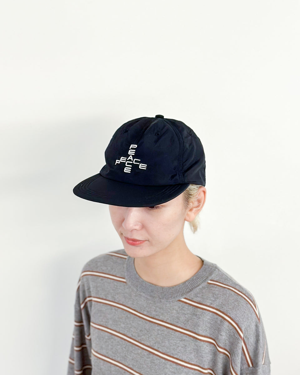 GARBAGE SOFT BRIM 6 PANEL CAP (PEACE)