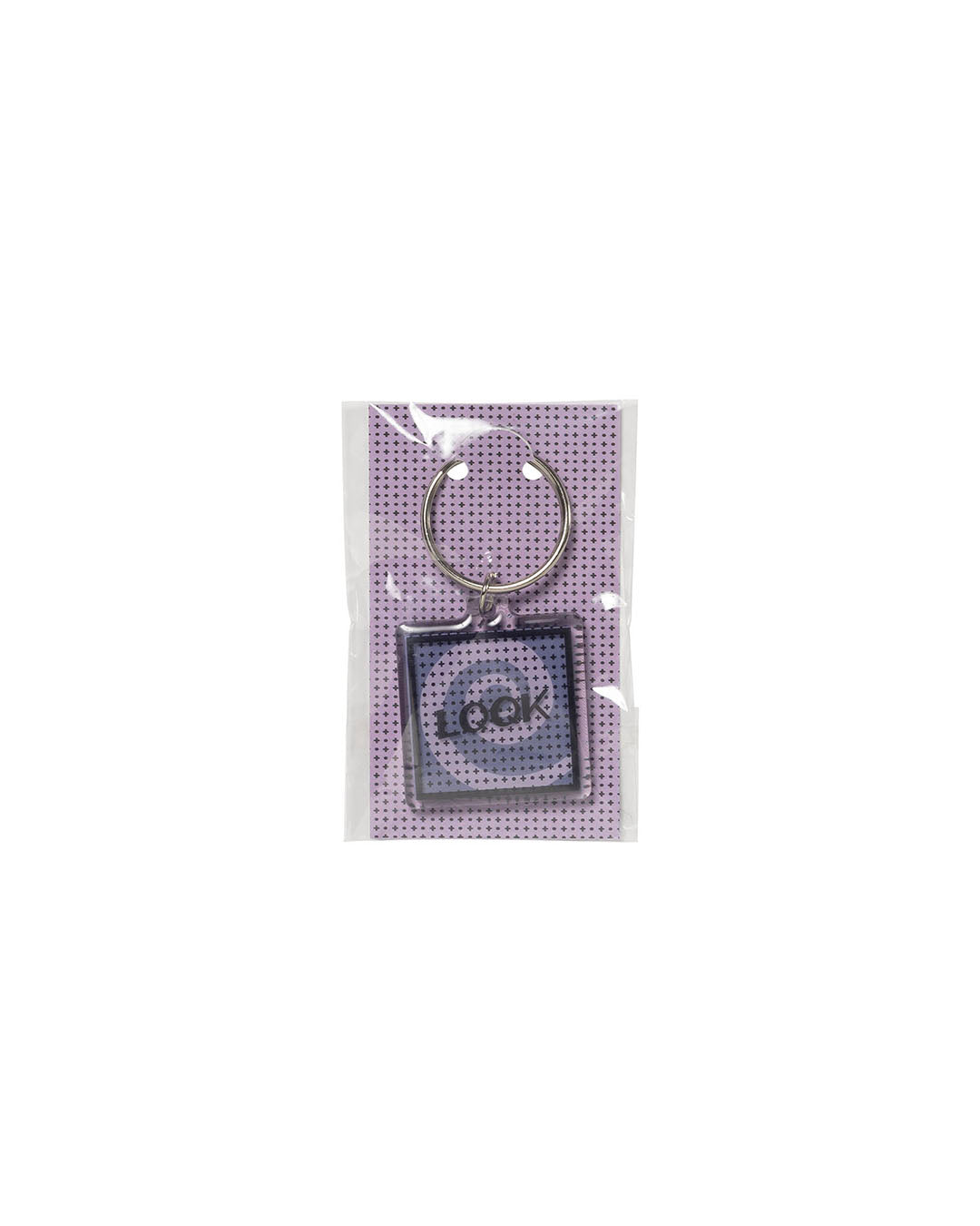 【LQQK STUDIO】KEY CHAIN - CLEAR / PURPLE