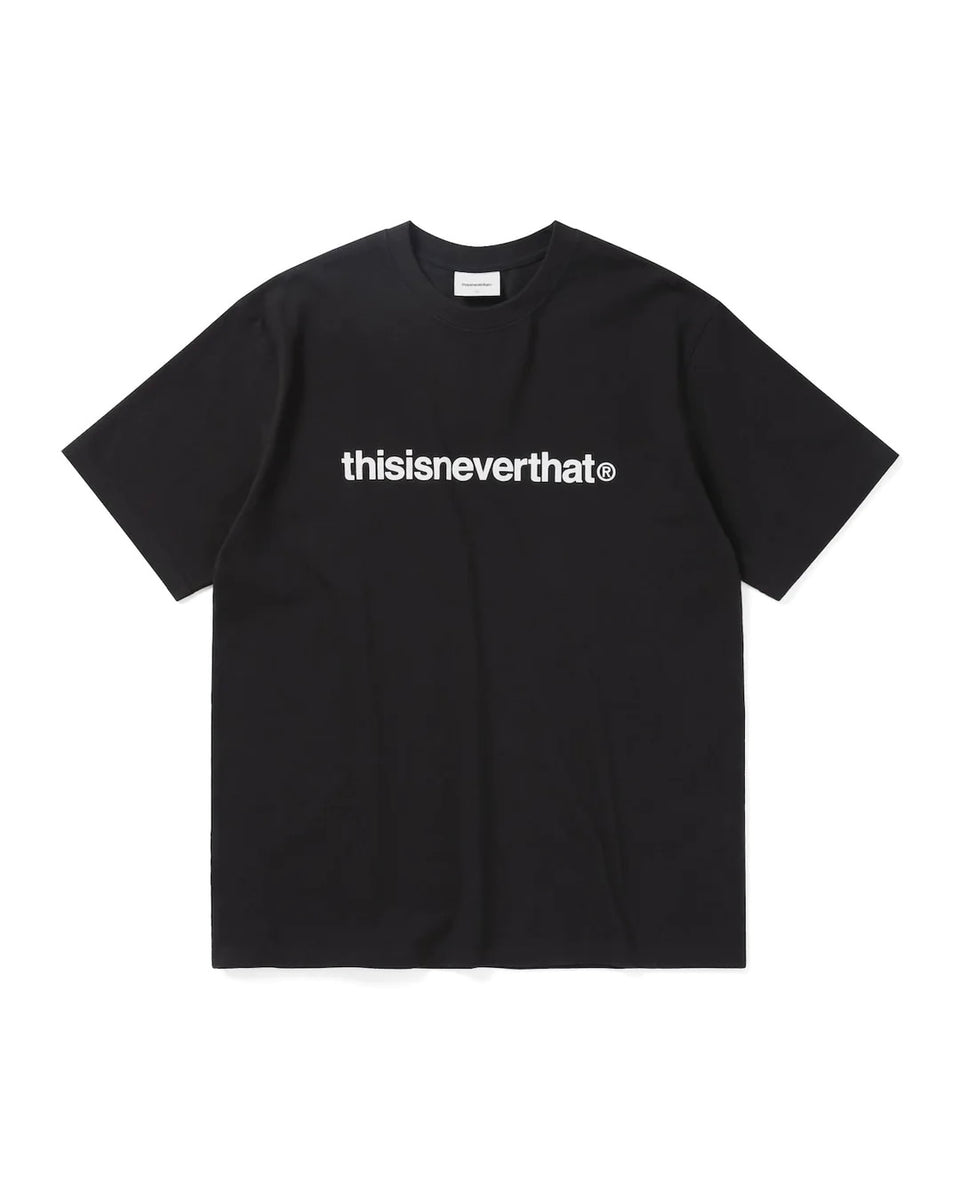 【THISISNEVERTHAT】T-LOGO TEE - BLACK – pan-kanazawa