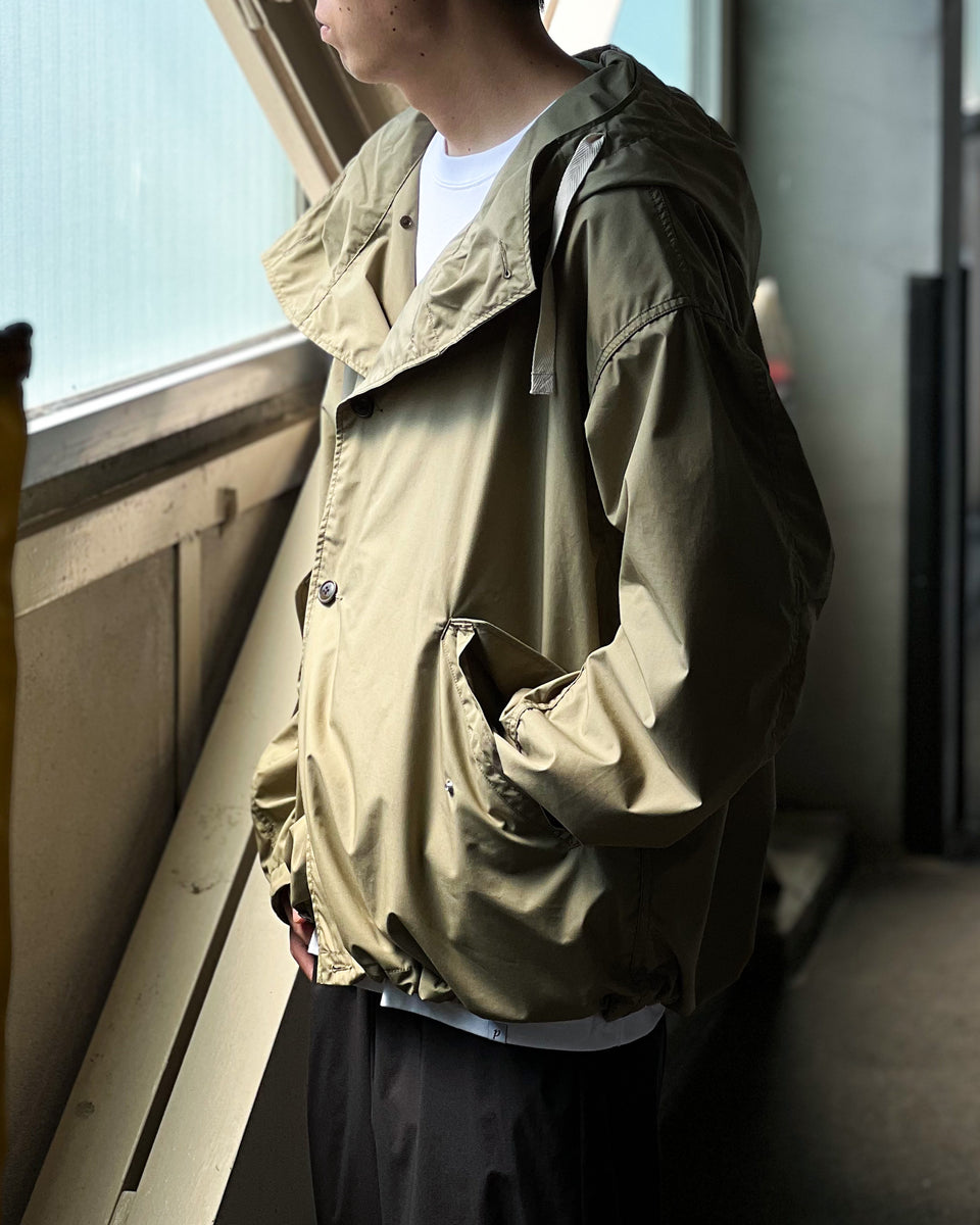 [NANAMICA] HOODED JACKET - KHAKI – pan-kanazawa