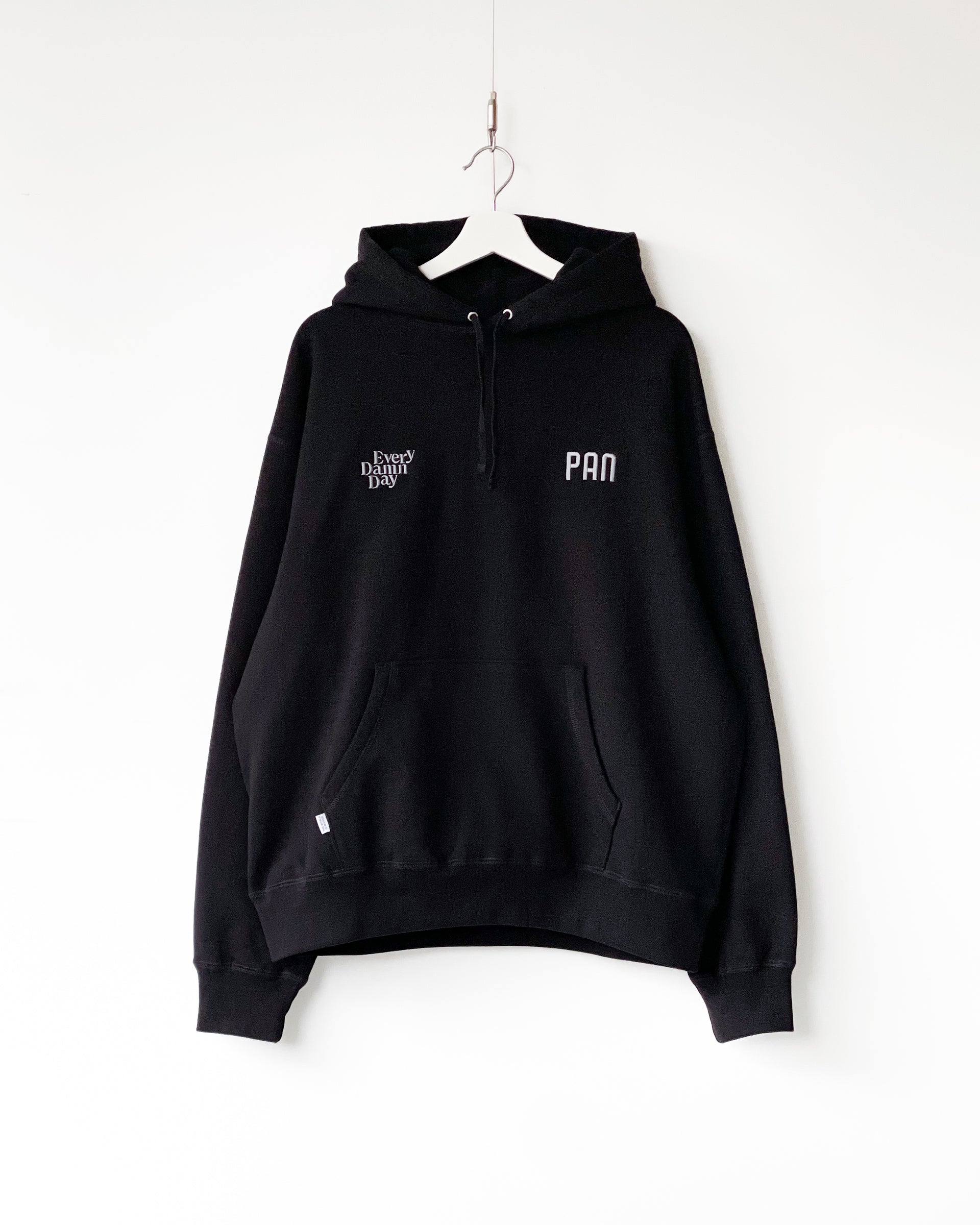 【KOMPAKT RECORD BAR】KRB × PAN HEAVYWEIGHT HOODIE - BLACK×CHARCOAL