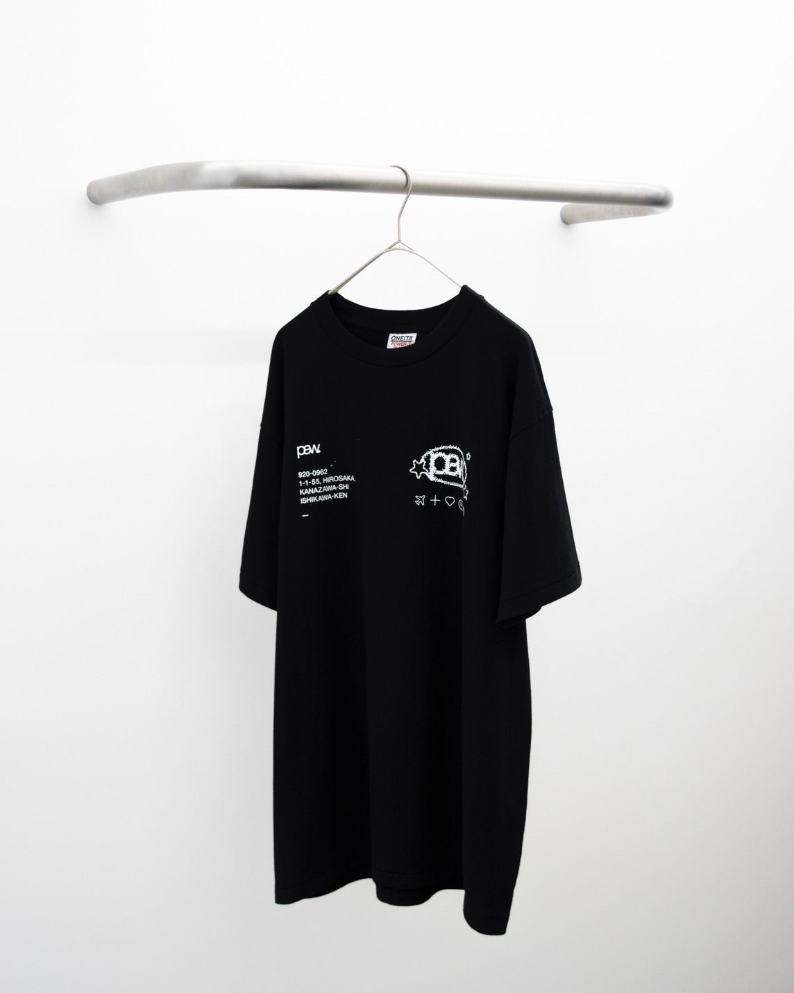 【paw.】GUCCIMAZE & paw. ORIGINAL S/S TEE - BLACK