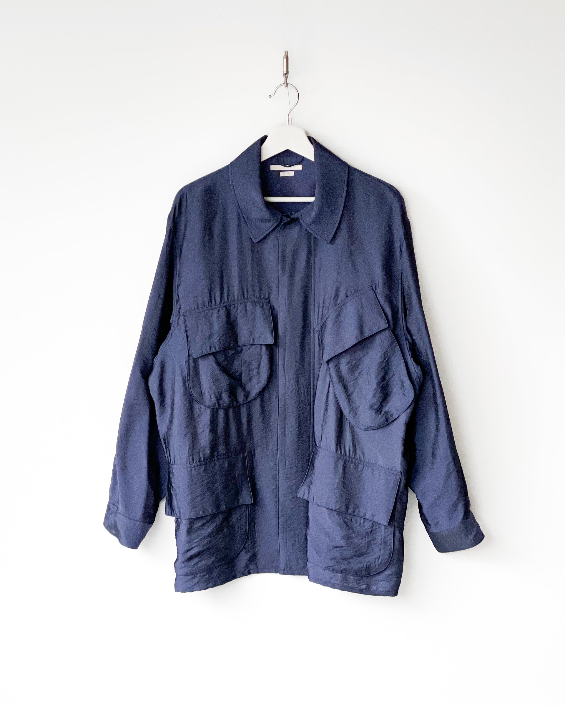 【blurhms】Ny/R BEACON JACKET - DARK PUPLE NAVY