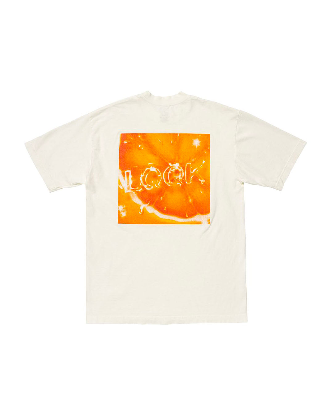 【LQQK STUDIO】ORANGE FRUIT TEE - CREAM