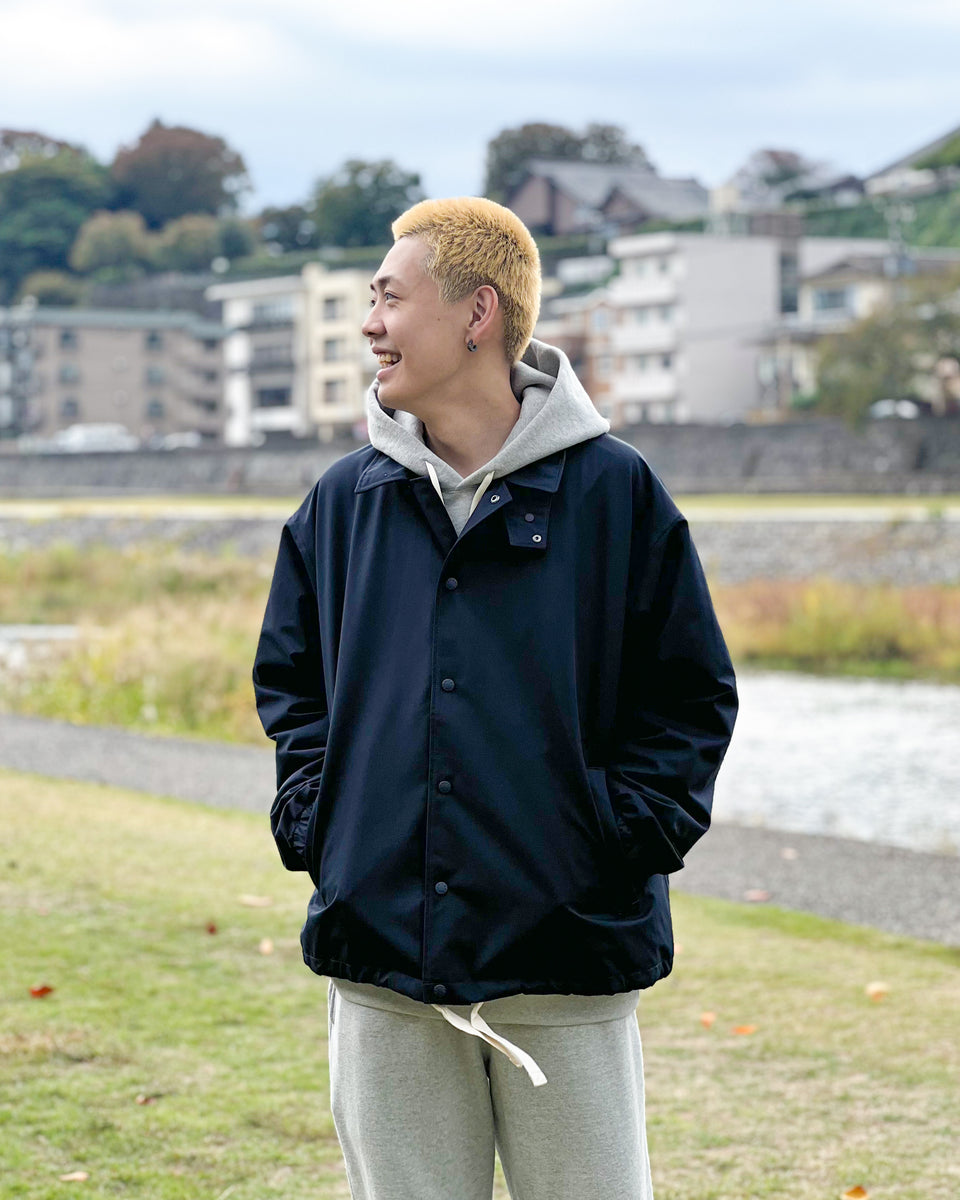 NANAMICA】2L GORE-TEX COACH JACKET - NAVY – pan-kanazawa