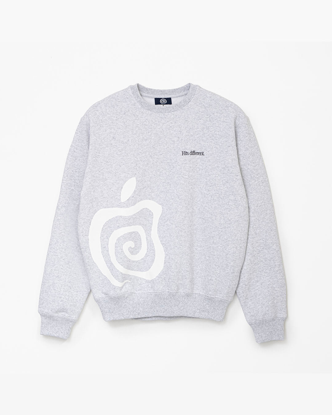 【SOL】APPLE SWEATSHIRTS - ASH