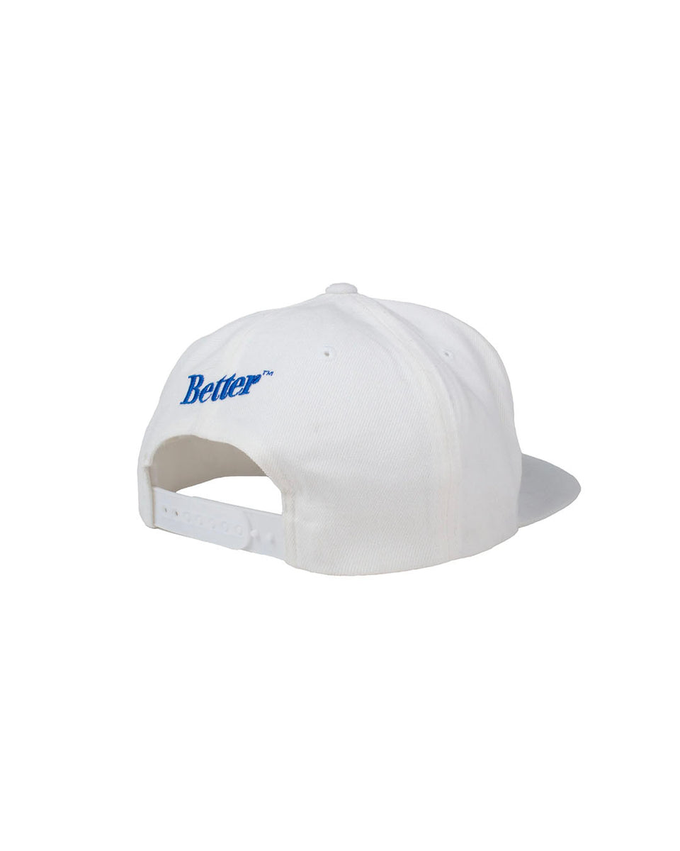 【BETTERᵀᴹ GIFT SHOP】”BOYS OF BETTER” SNAPBACK CAP - WHITE