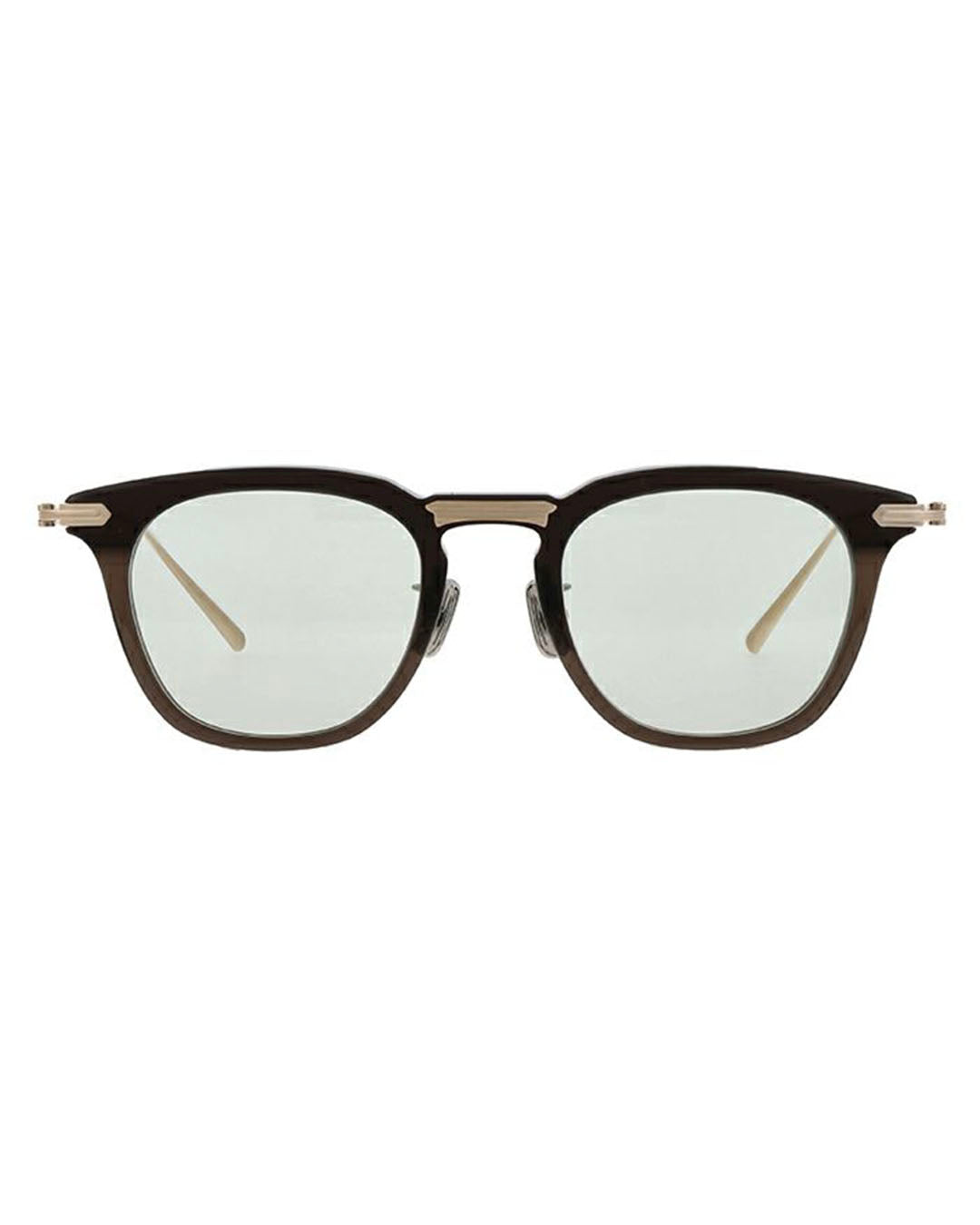 【LUNETTA BADA】15/02 - 0040(ESPRESSO・WHITE GOLD / LIGHT GREEN)
