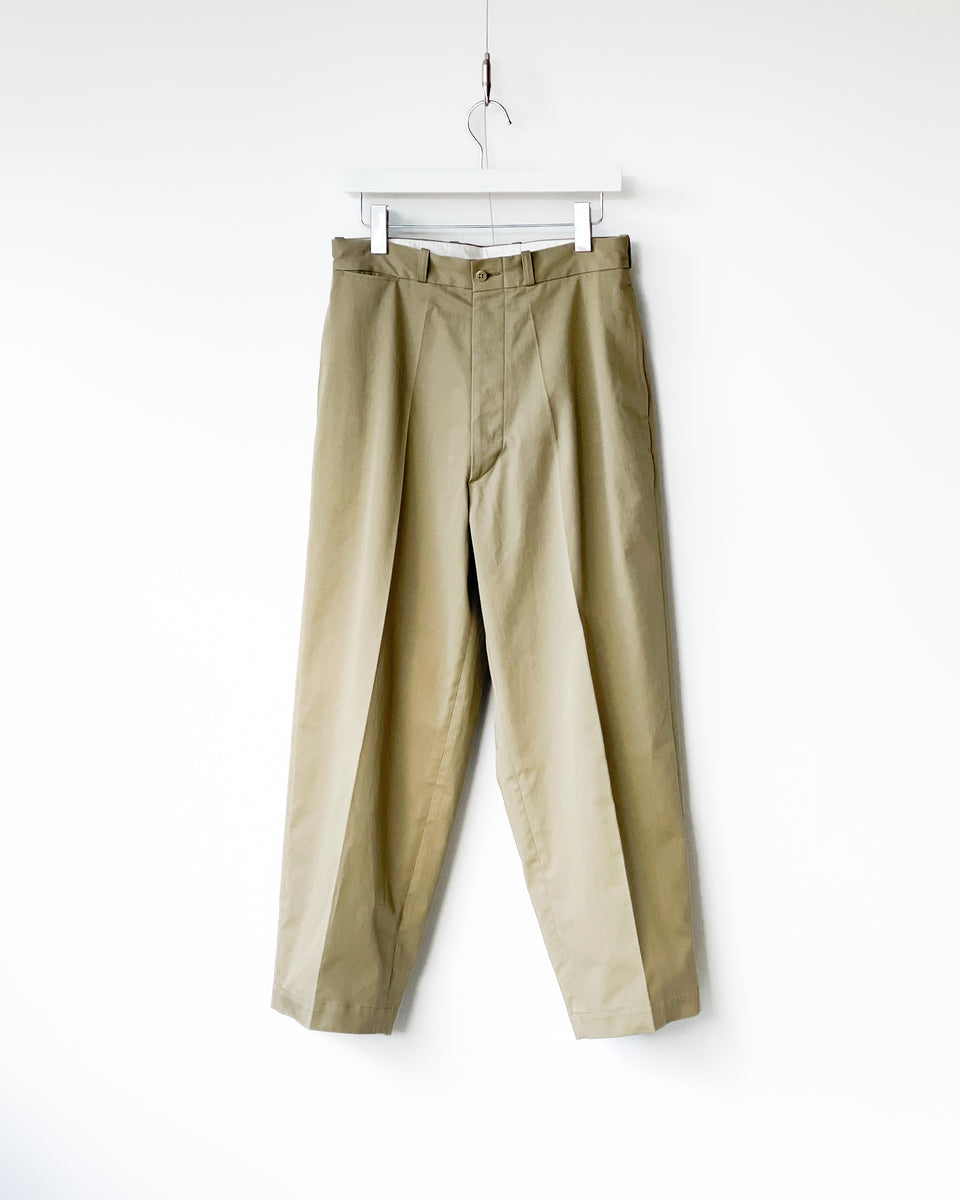 blurhms ROOTSTOCK】2046D CHINO PANTS - DUSTYBEIGE – pan-kanazawa