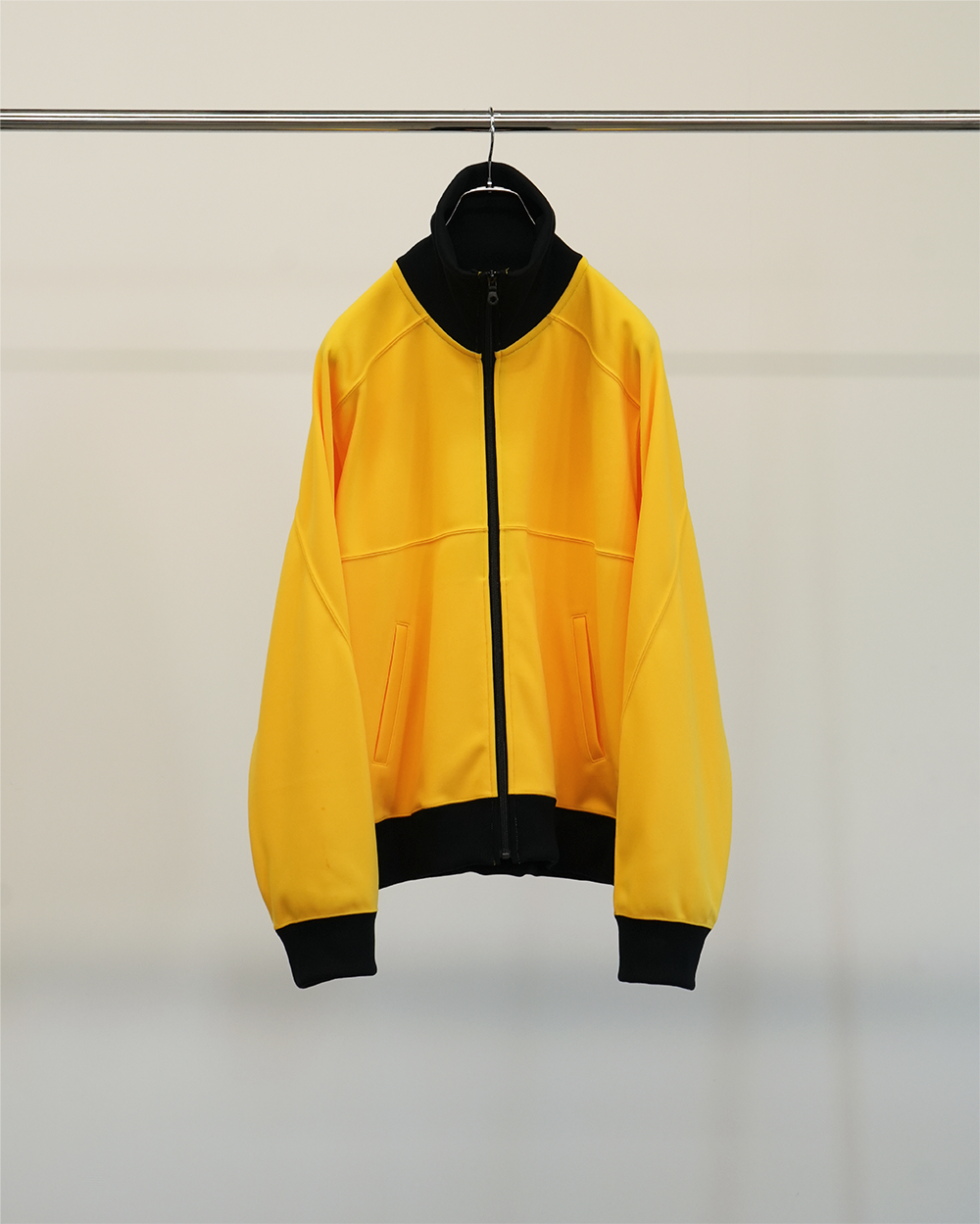 【ANCELLM】DRIVERS TRACK JACKET - YELLOW