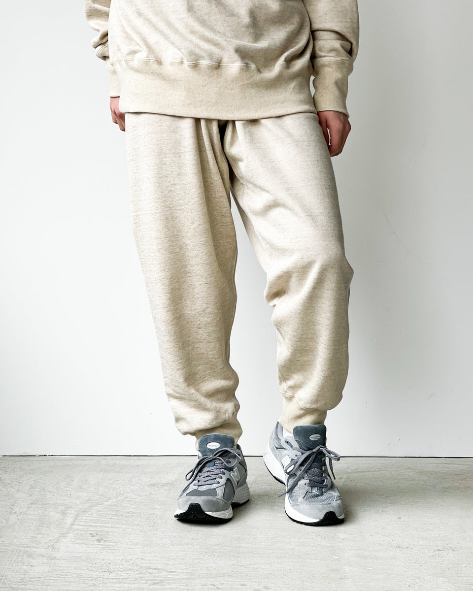 [TAPWATER] LINEN TERRY SWEAT PANTS - H.GRAY – pan