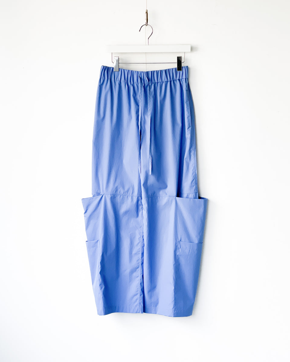 【SAGE NATION】PARACHUTE TROUSER - AZURE BLUE – pan