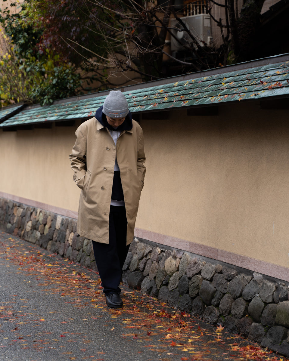 【NANAMICA】GORE-TEX SOUTIEN COLLAR COAT - BEIGE