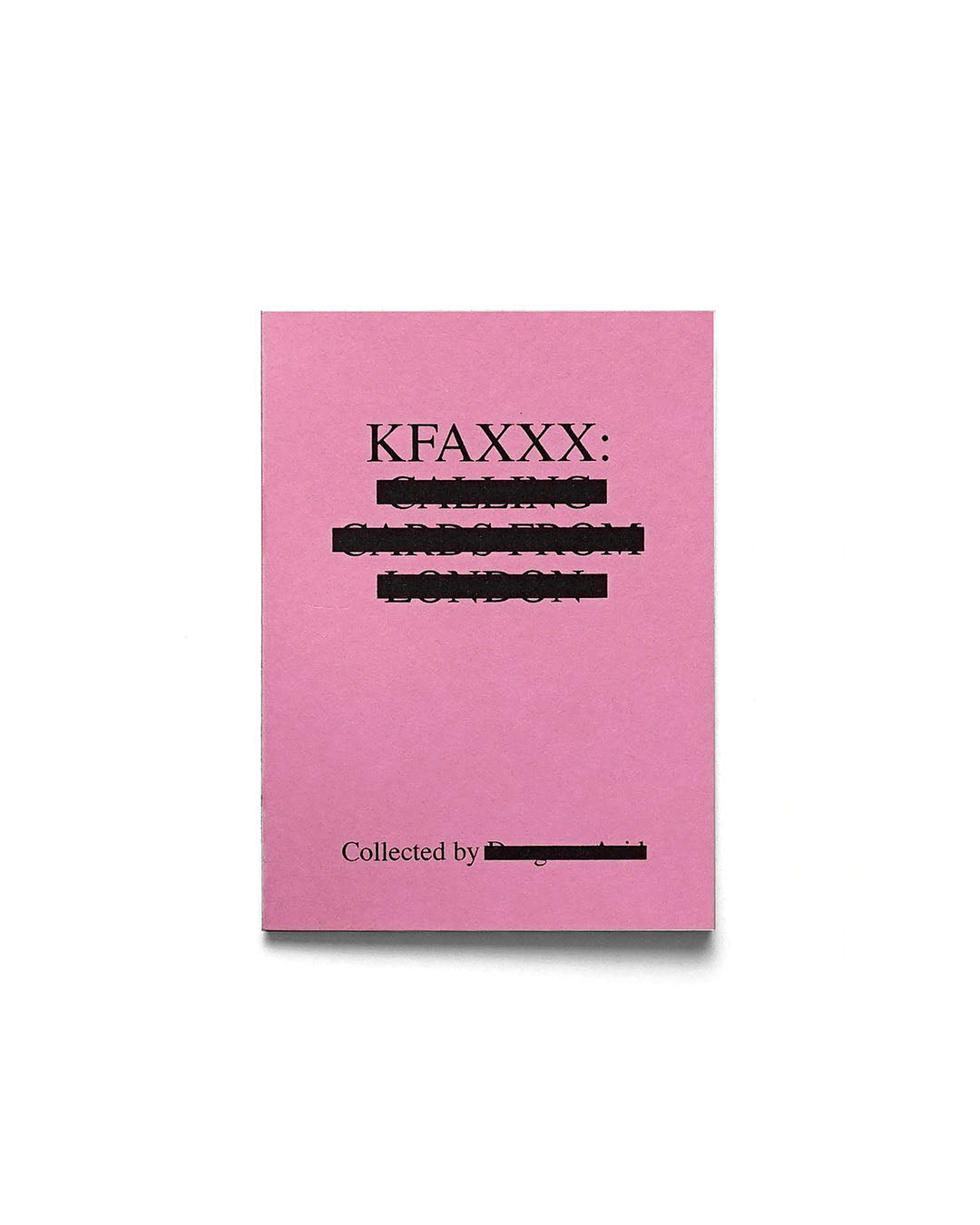 【KLASSE WRECKS】KFAXXX