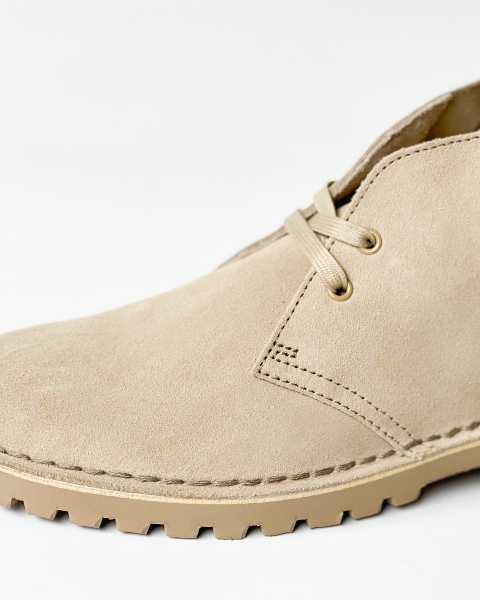 【CLARKS ORIGINALS】DESERT ROCK - SAND SUEDE – pan 