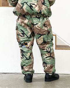 【EVISEN SKATEBOARDS】SOUVENIR QUILTING PANTS- CAMO