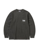 Load image into Gallery viewer, [THISISNEVERTHAT] THAT POCKET L/S TEE - CHARCOAL
