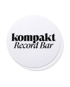 【KOMPAKT RECORD BAR】KRB LOGO SLIPMAT - WHITE
