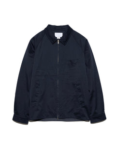 [NANAMICA] WINDSTOPPER CHINO CREW JACKET - NAVY (reserved product)