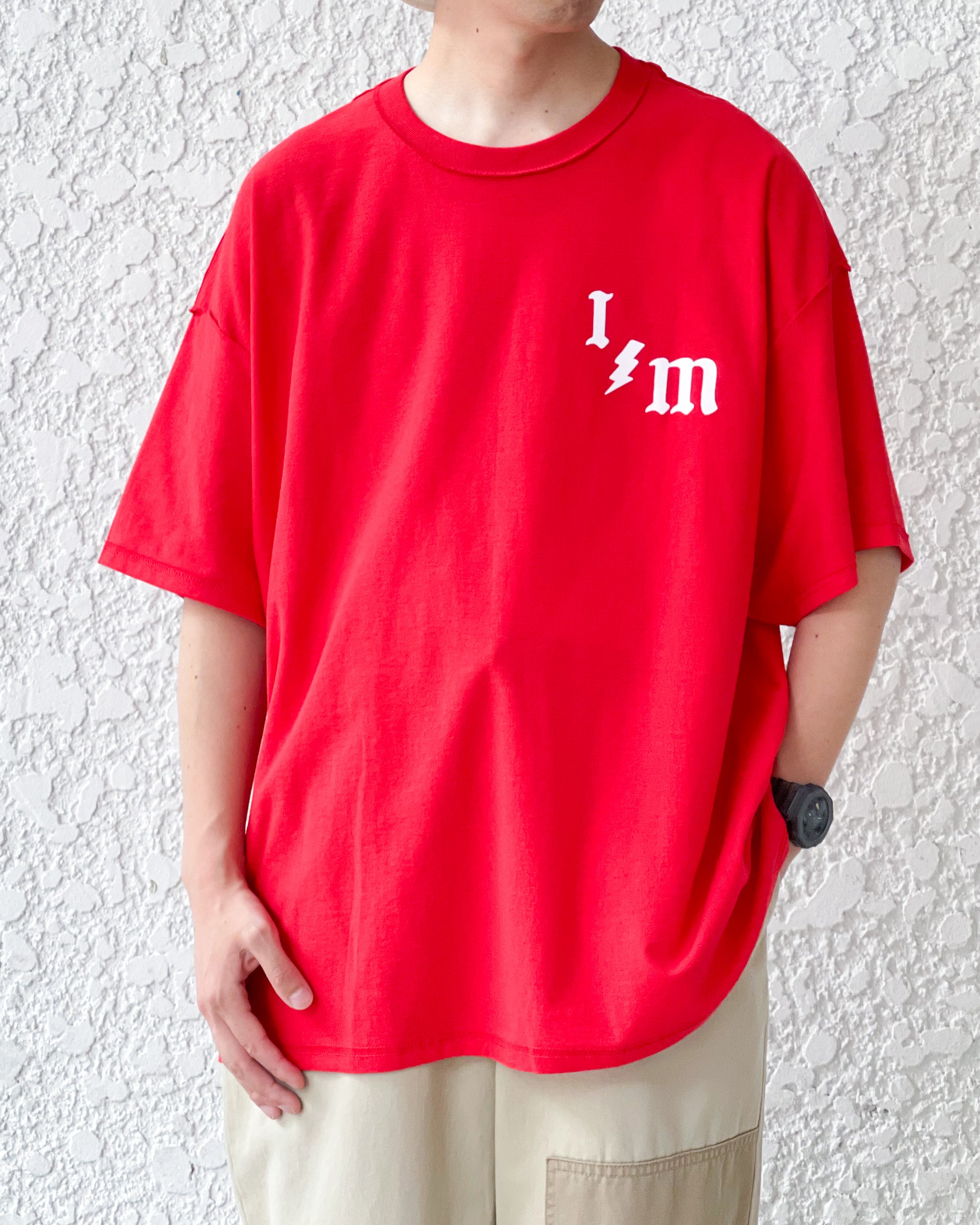 【ISNESS MUSIC】RSC T-SHIRT - RED