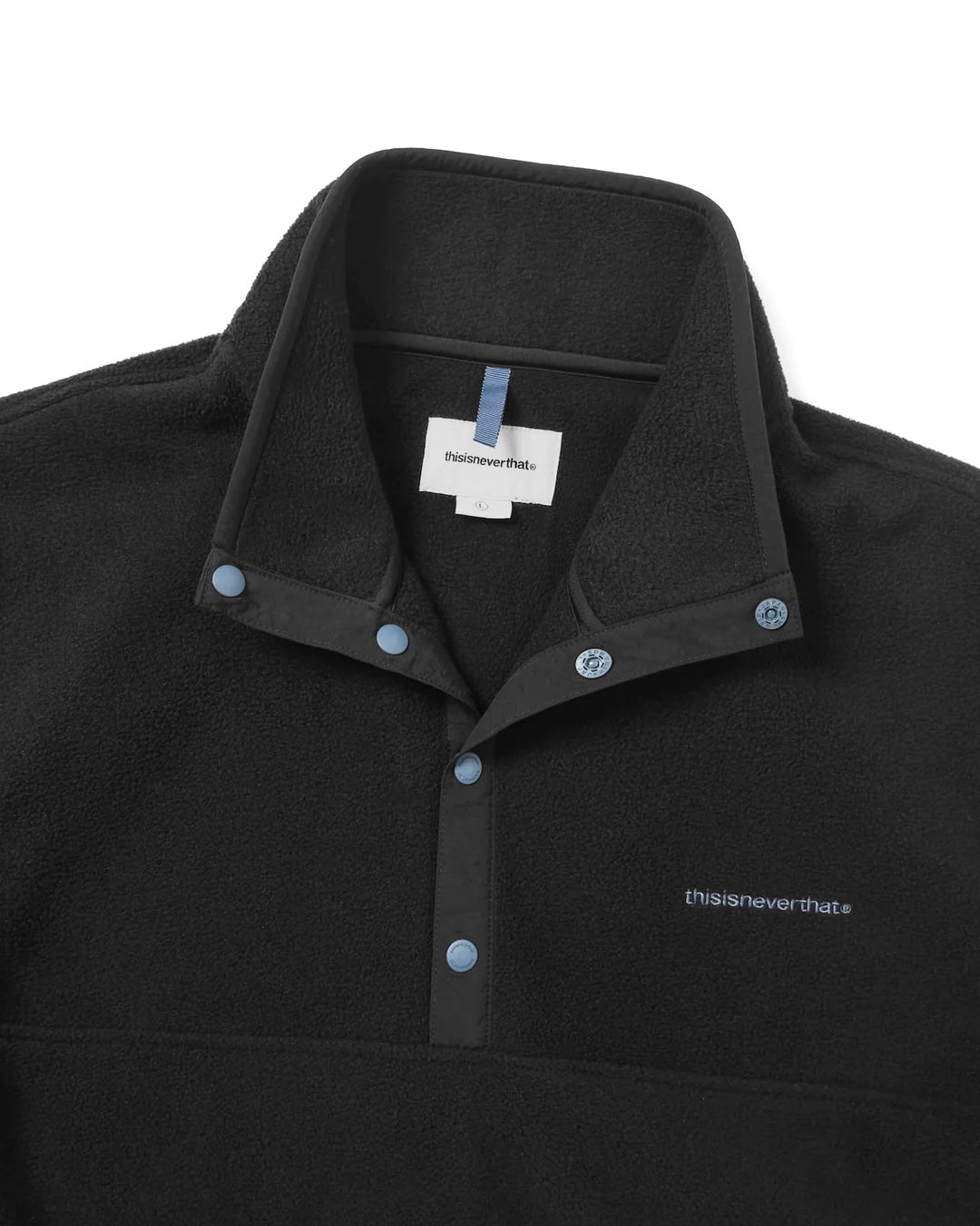【THISISNEVERTHAT】FLEECE PULLOVER - BLACK