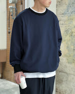 Load image into Gallery viewer, [ACY]PAN 3RD ANNIVERSARY EXCLUSIVE ACY CREW NECK SWEAT - NAVY×BLACK
