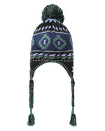 Load image into Gallery viewer, [THISISNEVERTHAT] POM EARFLAP BEANIE - BLACK 
