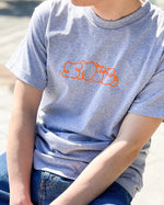 画像をギャラリービューアに読み込む, 【SNEEZE MAGAZINE】LOGO TEE - HEATHER/BROWN
