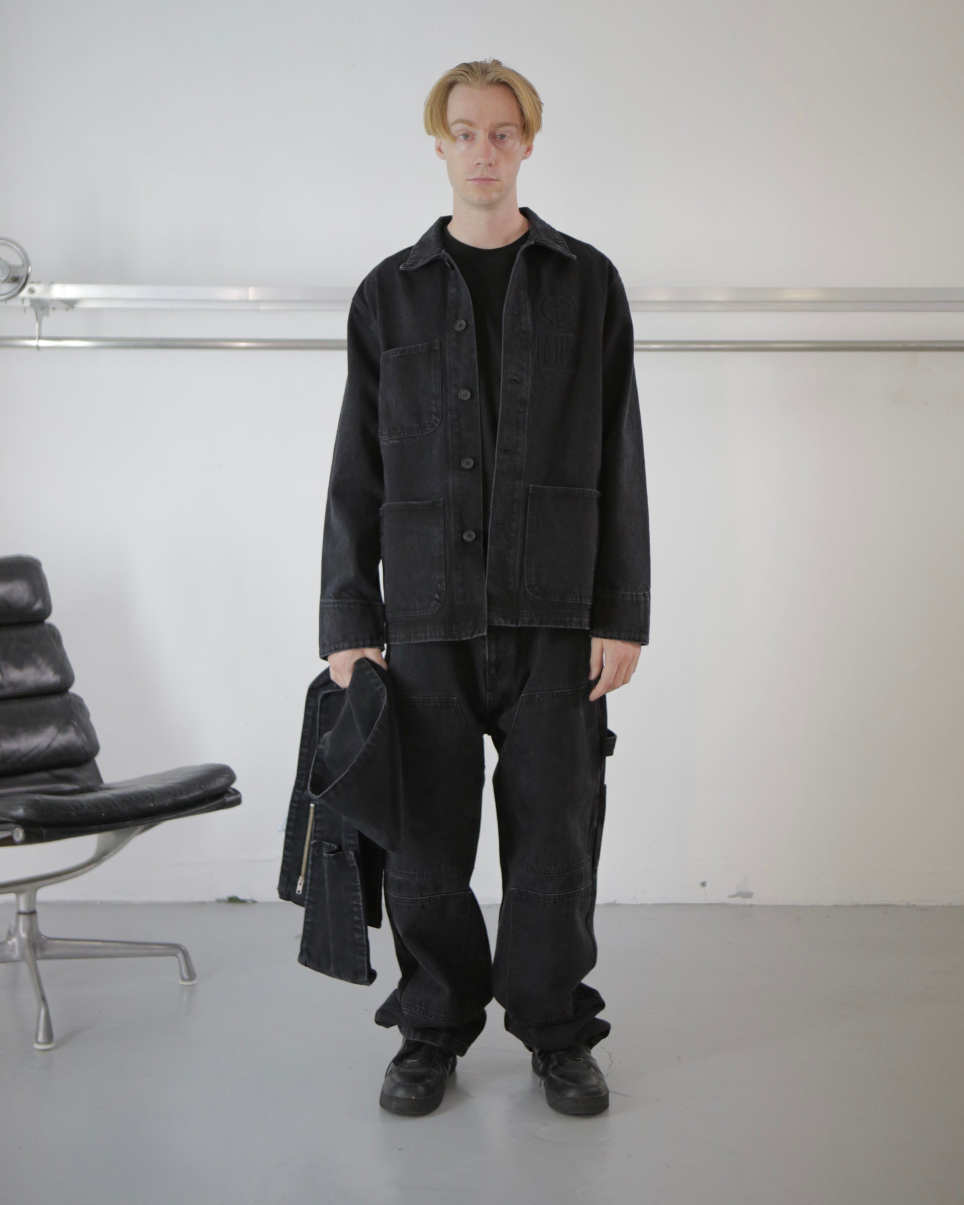 【PLASTICPRODUCT】MPA WORK JACKET - BLACK