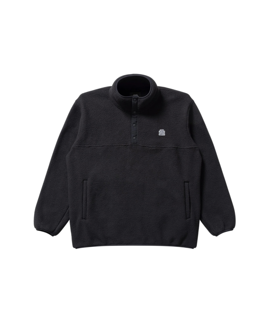 [BLACKEYEPATCH] SMALL OG LABEL FLEECE PULLOVER - BLACK