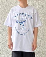 Load image into Gallery viewer, [BETTERᵀᴹ GIFT SHOP] “GALLERY &amp; GIFT SHOP” S/S T-SHIRT - WHITE
