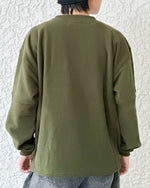 画像をギャラリービューアに読み込む, 【EVISEN SKATEBOARDS】HOLIDAY CREW SWEAT - OLIVE
