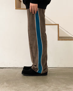 [THISISNEVERTHAT]VELOR TRACK PANT - BROWN