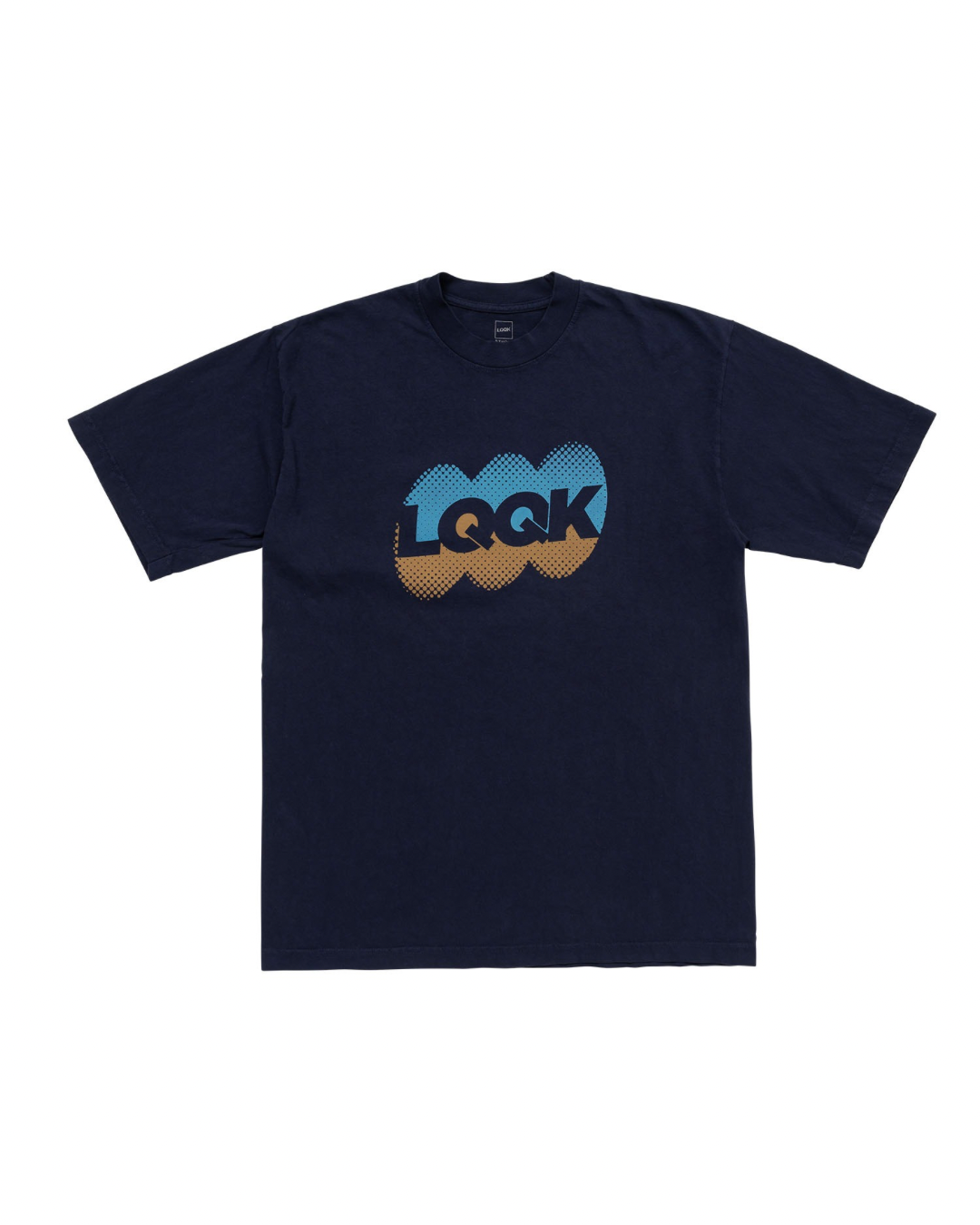 【LQQK STUDIO】OVAL SPORTS LOGO - NAVY