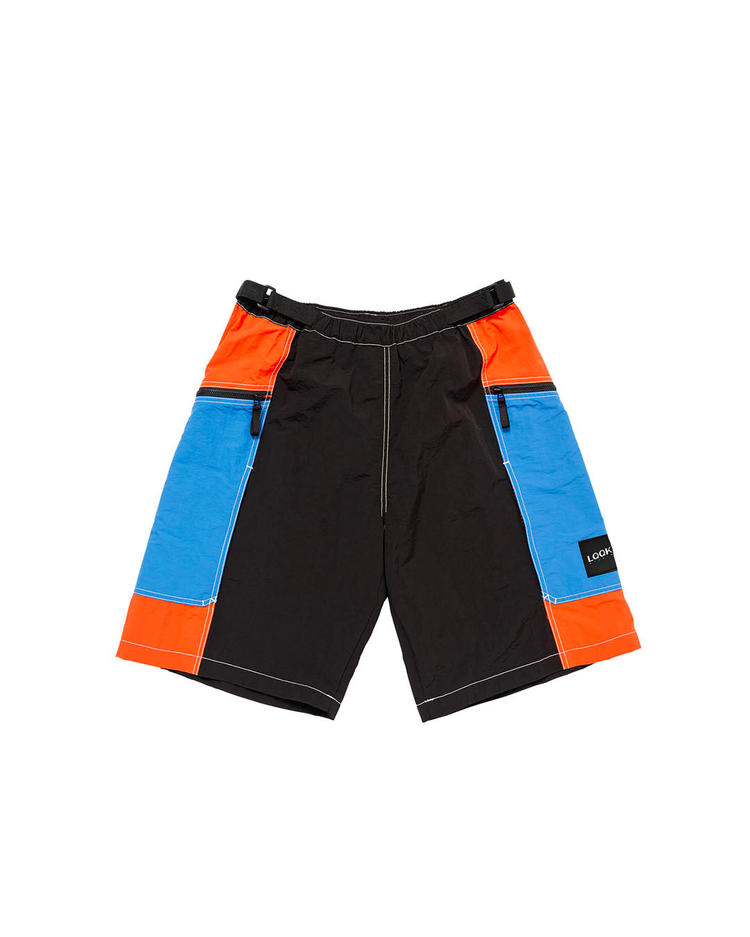 [LQQK STUDIO] MOTORCYCLE SHORTS - BLACK / BLUE / ORANGE