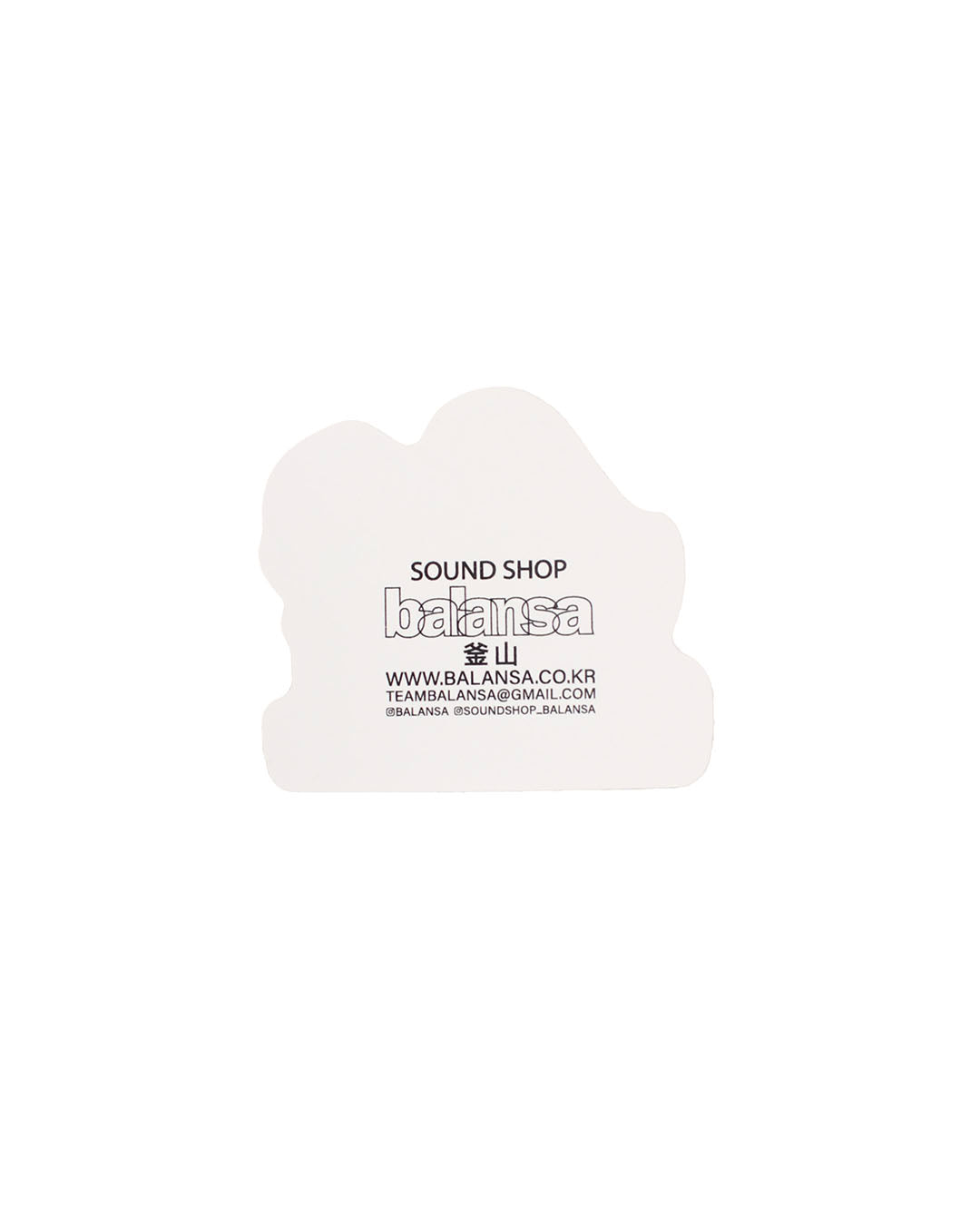 【SOUND SHOP BALANSA】BALANSA 15ANN STICKER PACK (3PCS)