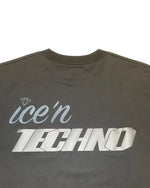 画像をギャラリービューアに読み込む, 【ICE&amp;TECHNO】ICEN TECHNO LOGO TEE - CHARCOAL
