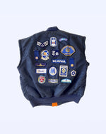 Load image into Gallery viewer, [CYDERHOUSE × AAAF] 2WAY WAPPEN MA-1 - NAVY/XL

