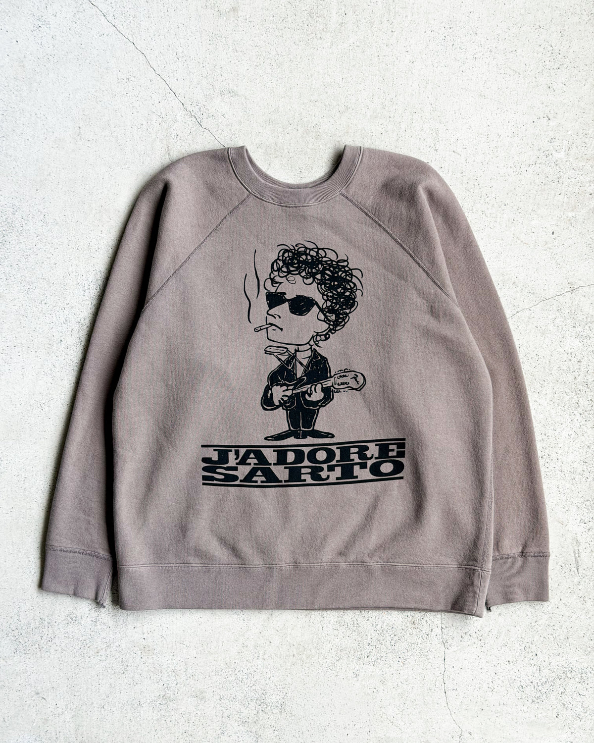 【SARTO】"SARTO × J'ADORE GODARD" MUSICIAN CREW NECK L/S - ATOM