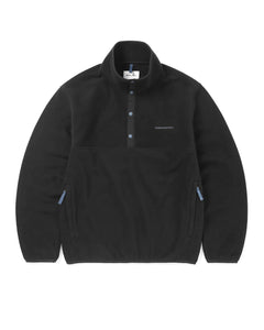 【THISISNEVERTHAT】FLEECE PULLOVER - BLACK