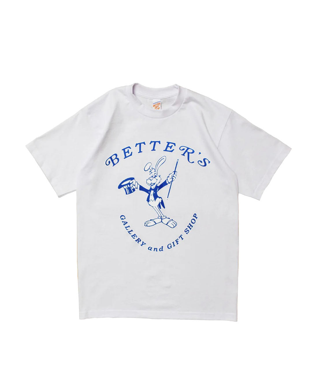 【BETTERᵀᴹ GIFT SHOP】“GALLERY & GIFT SHOP” S/S T-SHIRT - WHITE