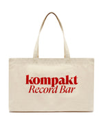 画像をギャラリービューアに読み込む, 【KOMPAKT RECORD BAR】KRB LOGO TOTE BAG - WHITE
