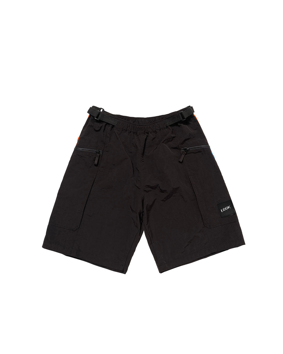 [LQQK STUDIO] MOTORCYCLE SHORTS - BLACK