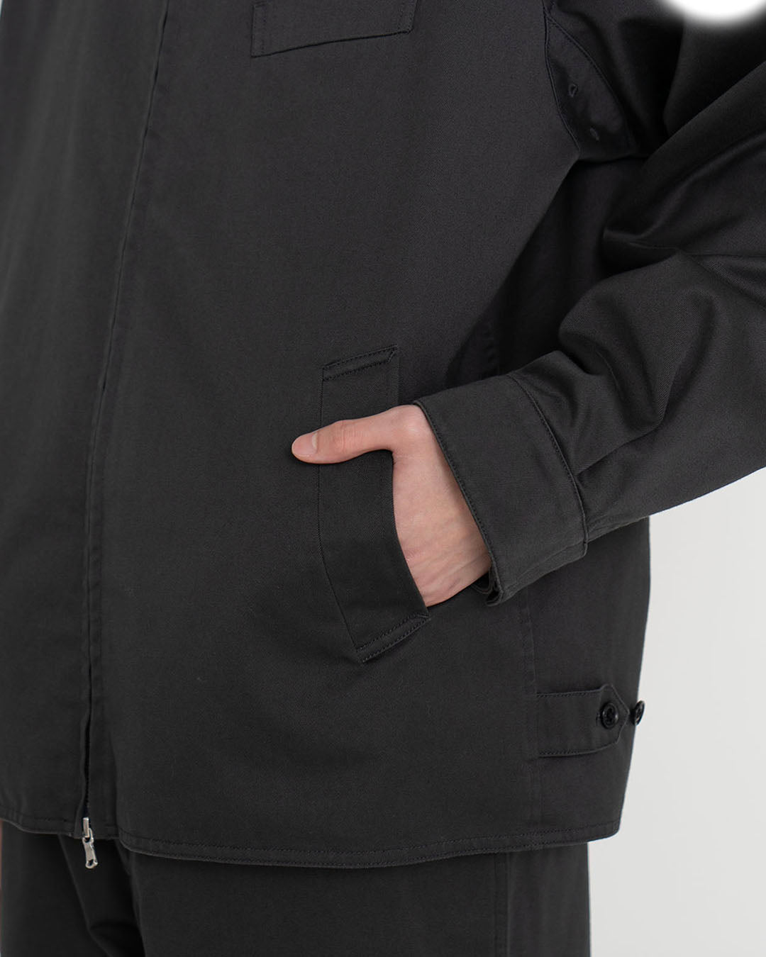 [NANAMICA] WINDSTOPPER CHINO CREW JACKET - GRAY (order product)