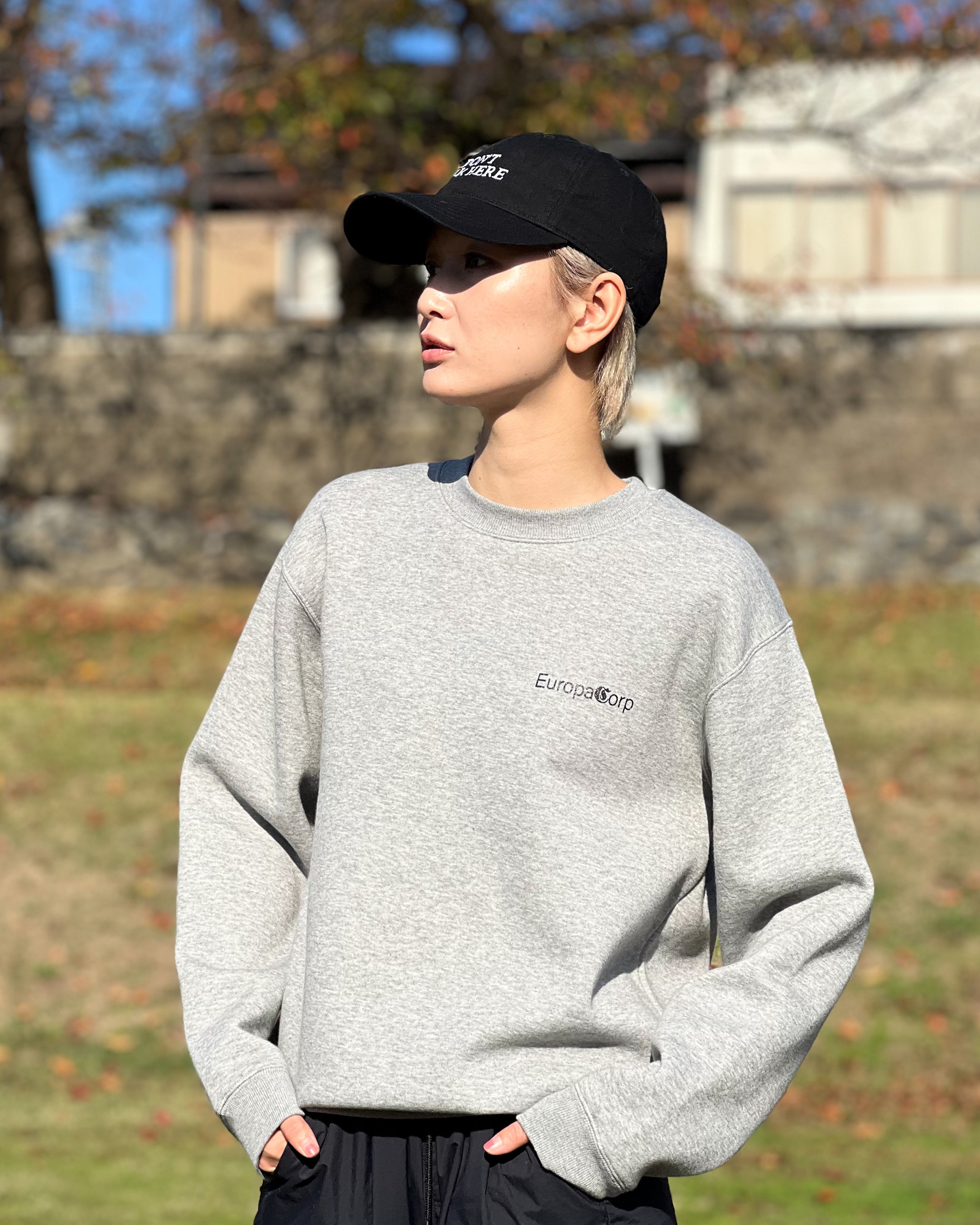 【THE HOTEL LOBBY ARCHIVES】SO GET IT OUTTA YOUR GODDAMN HEAD SWEATSHIRT - GRAY