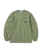 Load image into Gallery viewer, 【THISISNEVERTHAT】THAT POCKET L/S TEE - OLIVE
