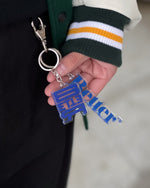 Load image into Gallery viewer, [BETTERᵀᴹ GIFT SHOP] “CORE LOGO 2.0” KEYCHAIN ​​- CLEAR×BLUE 

