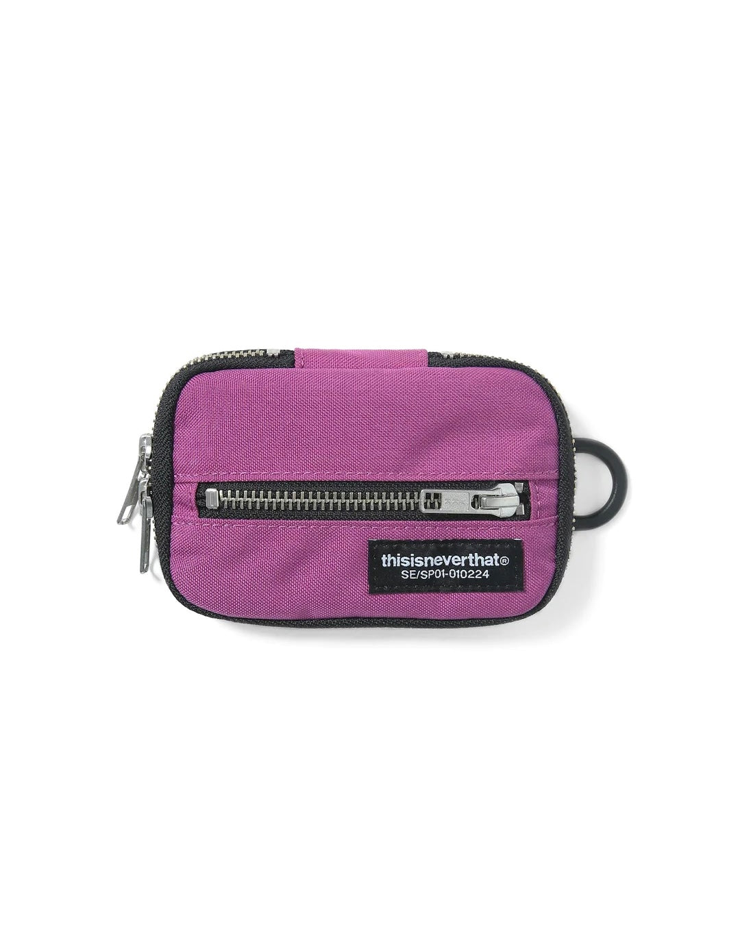 【THISISNEVERTHAT】CORDURA® ZIP WALLET - PLUM