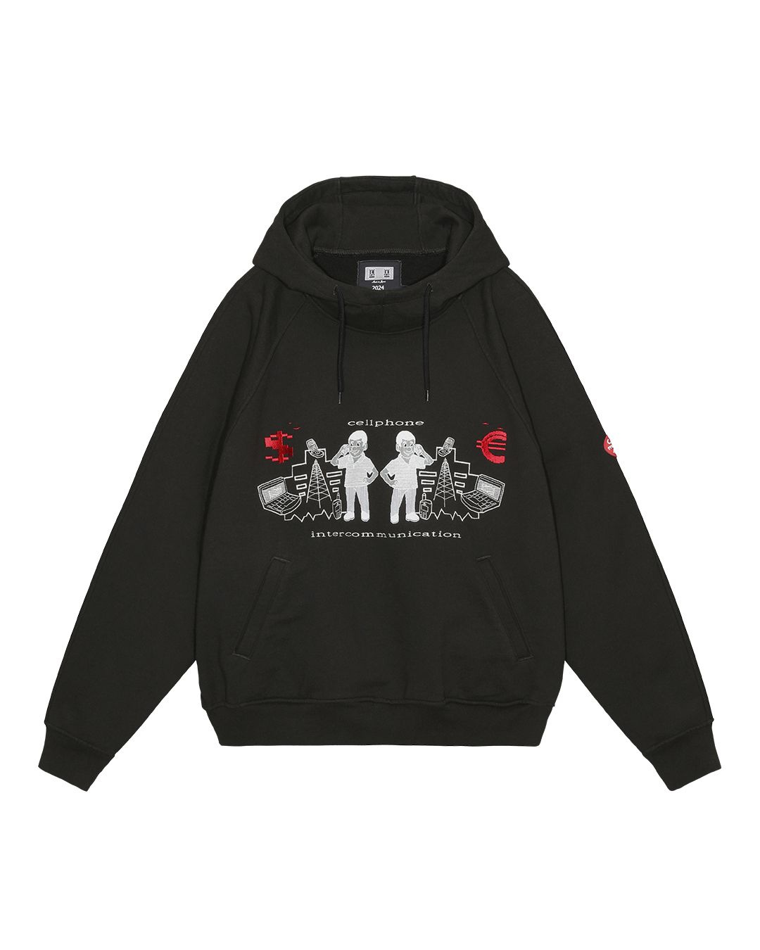 【C.E】INTERCOMMUNICATION BIG HEAVY HOODY